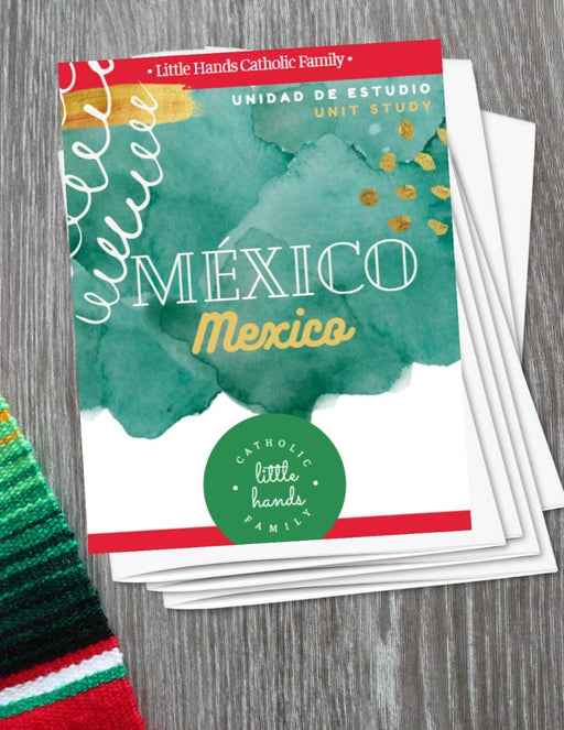 Cuaderno de trabajo: Impresiones Little Hands: México